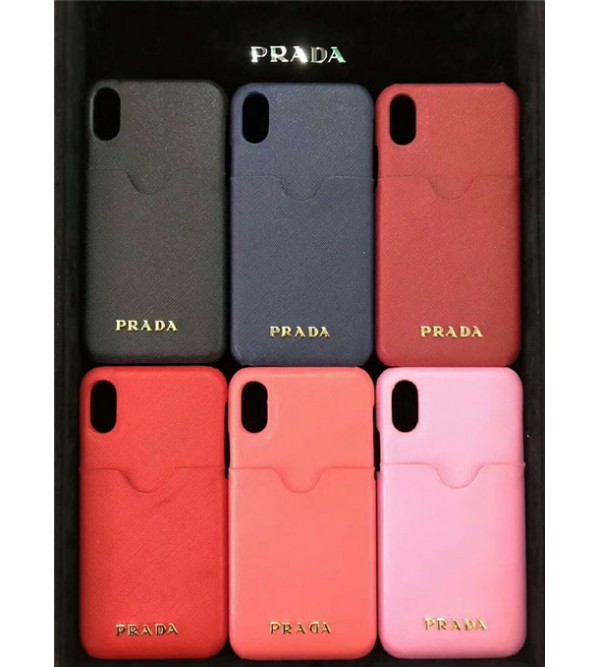 Prada アイフォンXRプラスカバー プラダ iPhoneXsケース 2018 モデル 人気 iphone xs maxカバー アイフォン