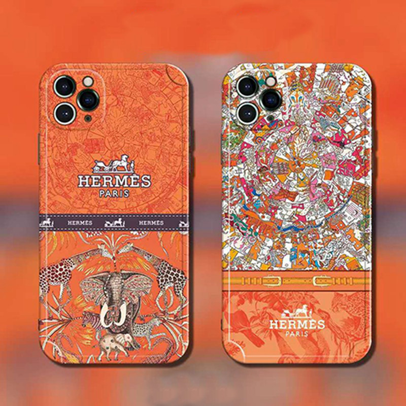 HERMES ブランド iphone 13/12s/12 pro/12 mini/12 pro maxカバー シンプル 個性動物