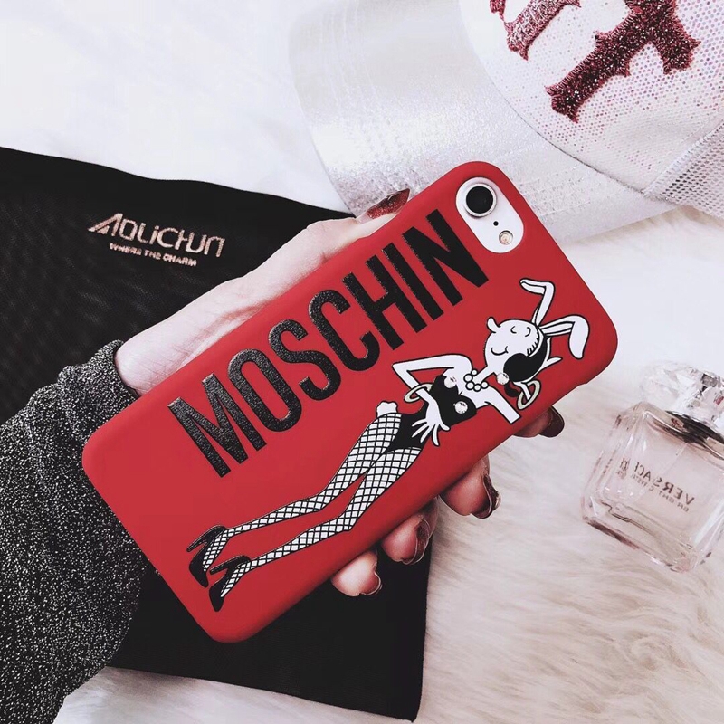 ブランド Moschino IPhoneXケース