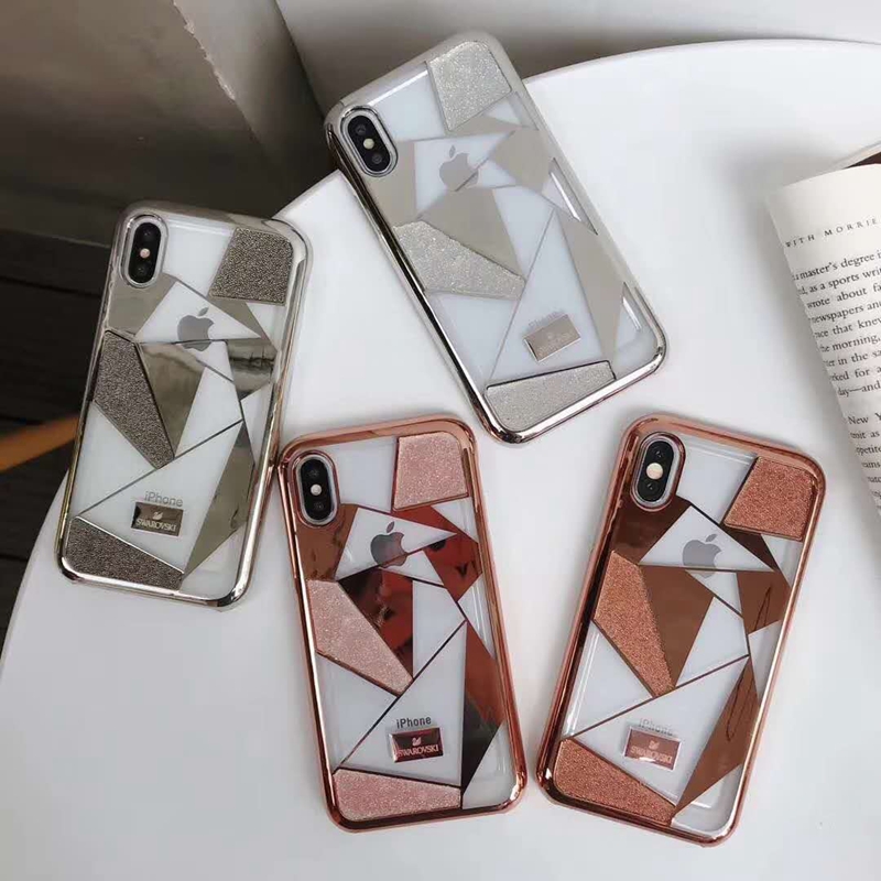 ブランド swarovski iPhone xケース