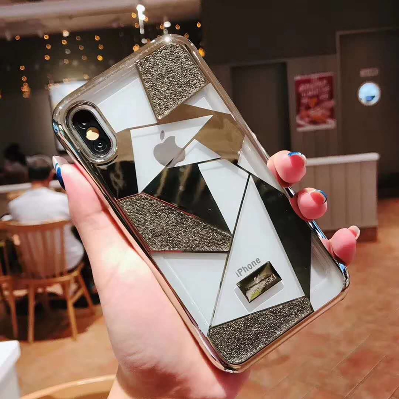 iPhone xケース ブランド swarovski