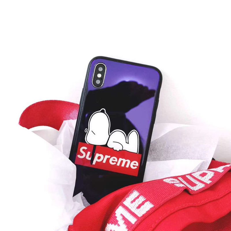 supreme iphone xsケース