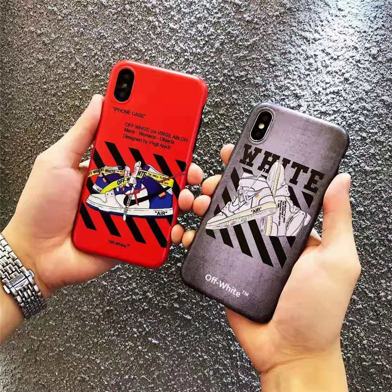 ブランドoff white iphone xrケース