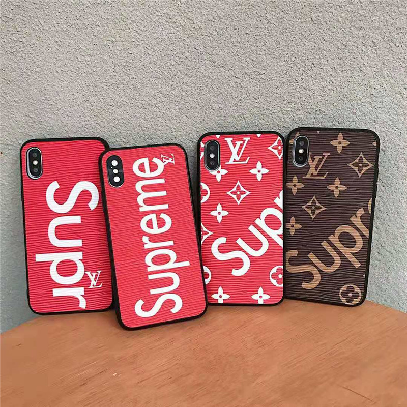 Supreme lv iPhone xrケース