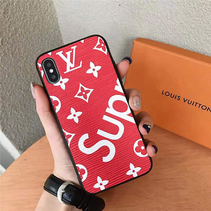 Supreme lv iPhone xsケース