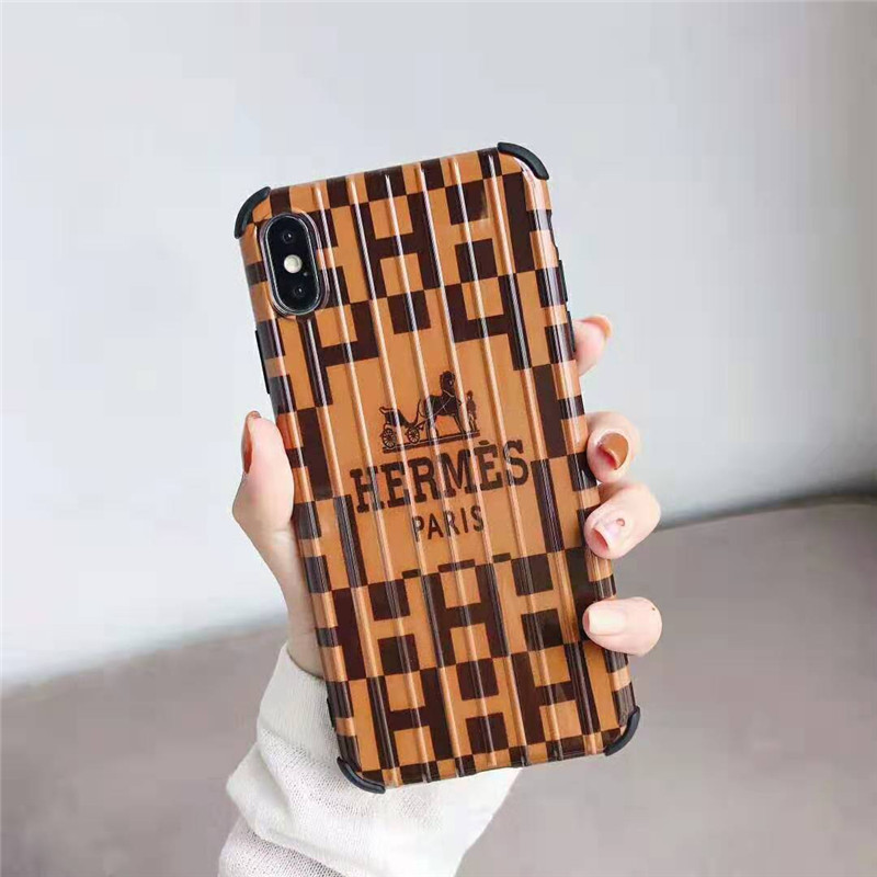 オシャレiphone 8/7 plusケース エルメス