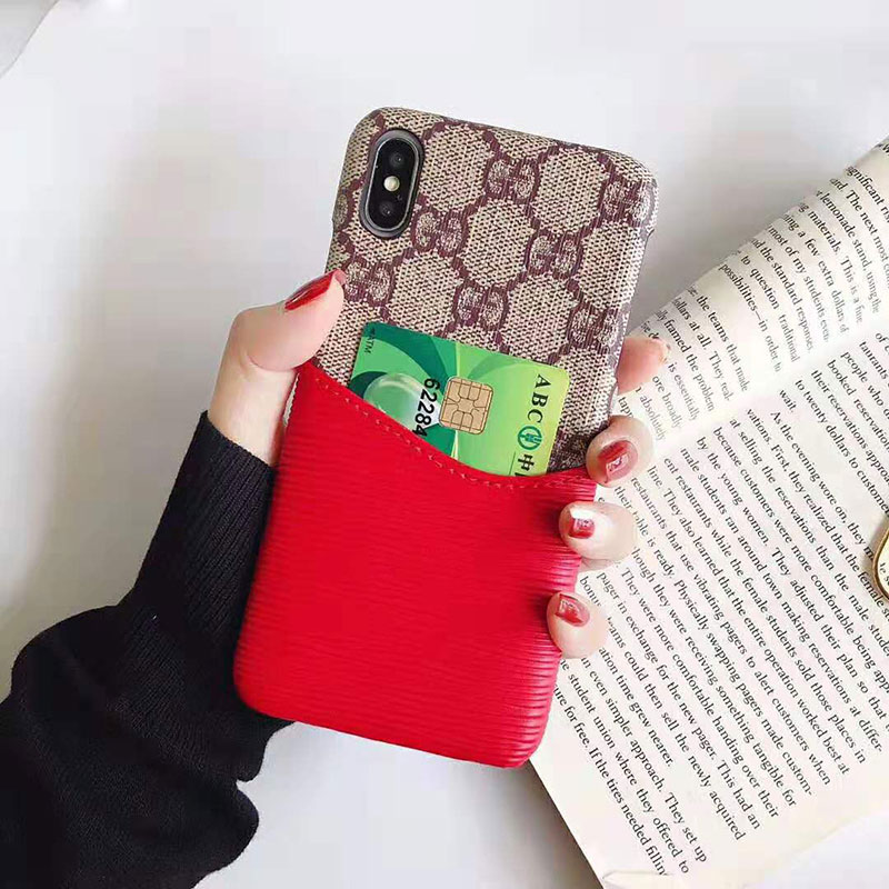 カード入れ iphone x/8/7 plusケース gucciグッチ