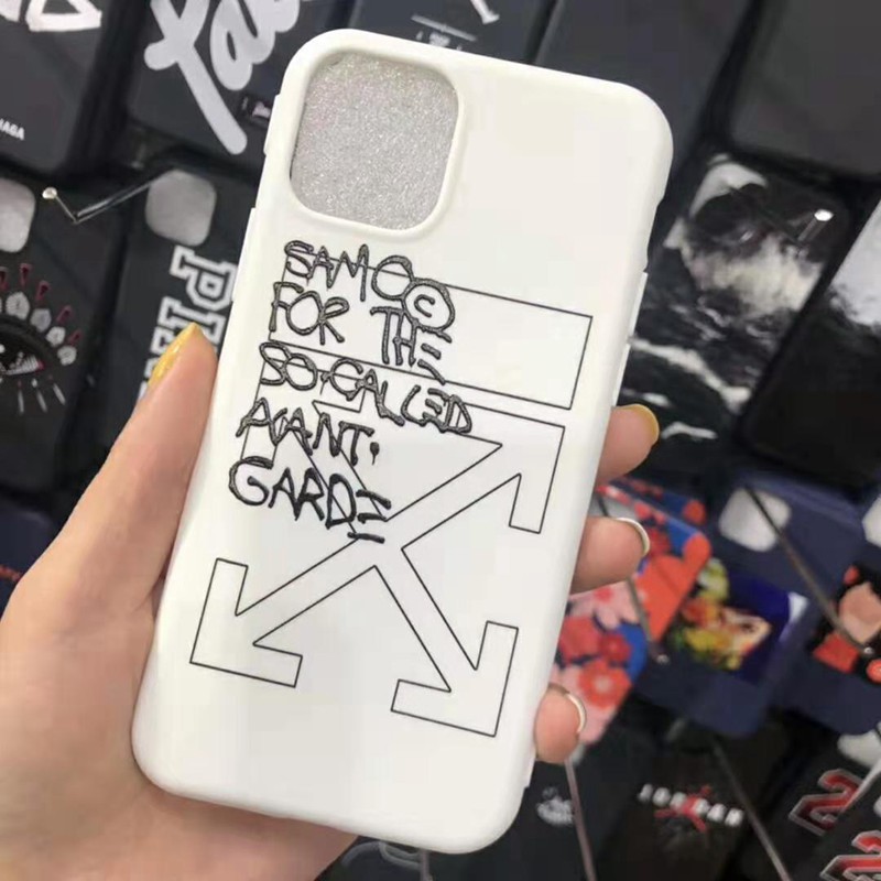 ブランド iphone xs/xs maxケース off-white