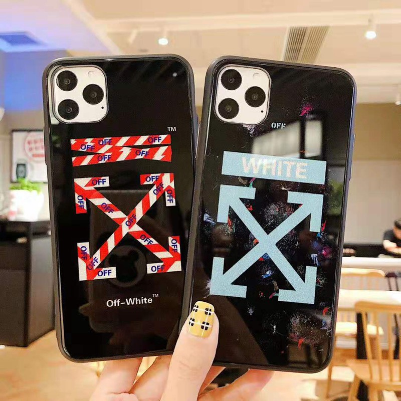 お洒落潮流 iphone x/8/7 plusケース off-white