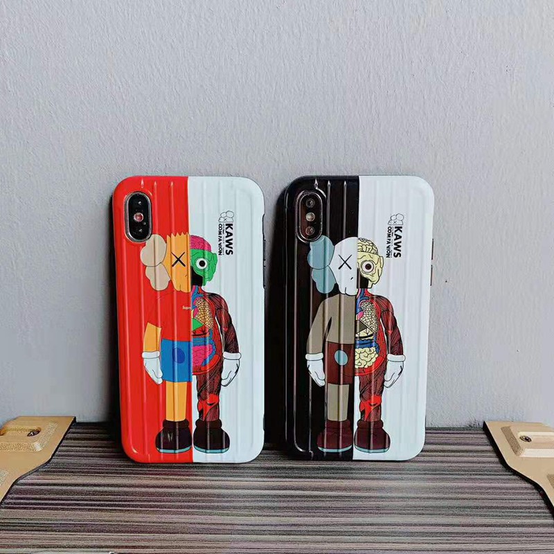 個性人気 iphone 11/11pro maxケース KAWS