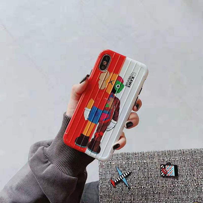 パロディ風 KAWS iphone xr/xs maxケース