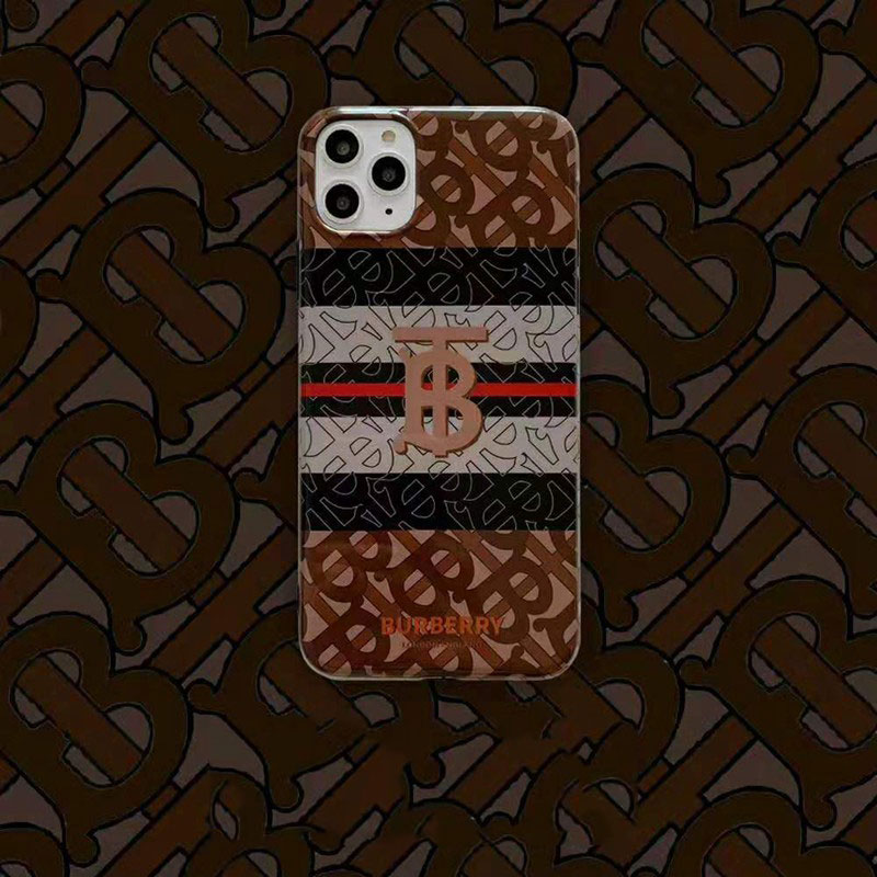 ファッションiphone x/8/7 plusケースburberry ブランド