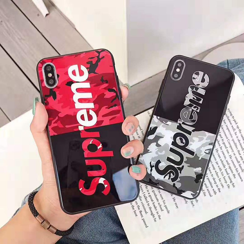 男女兼用 iphone x/10/8/7 plusケースsupreme