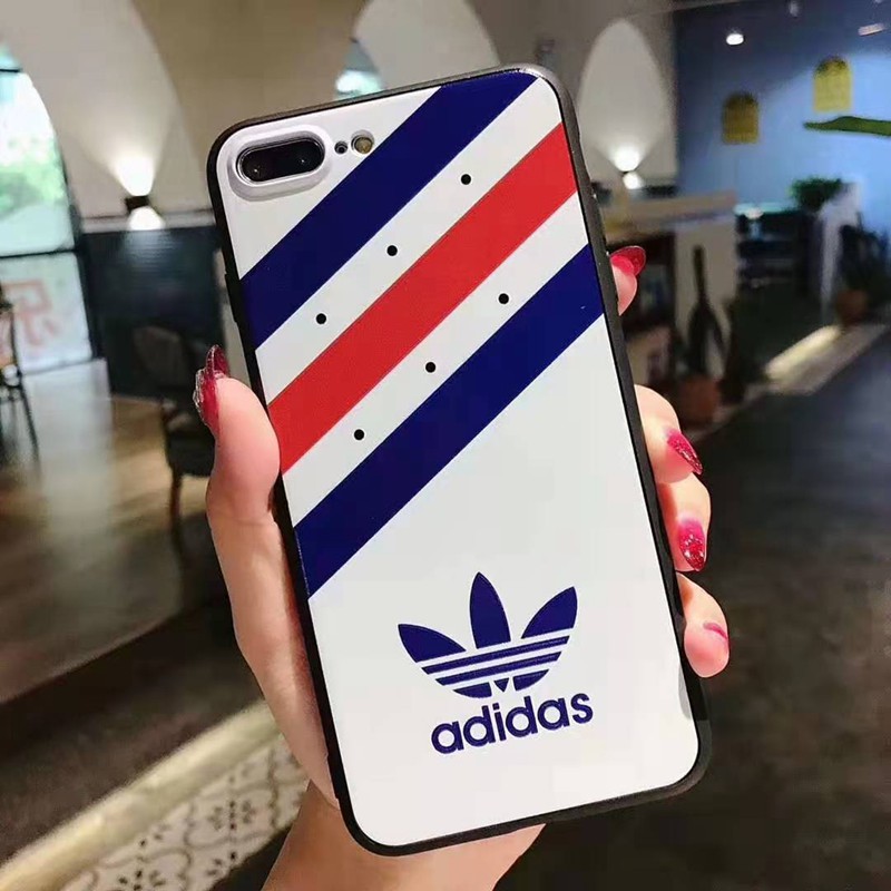 スポーツ風 iphone xr/xs maxケースadidas アディダス