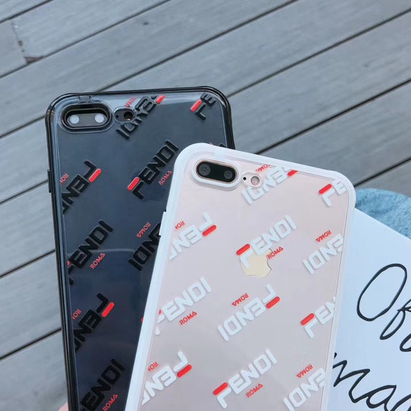 フェンデイiphone x/8/7プラスケースペアお揃い