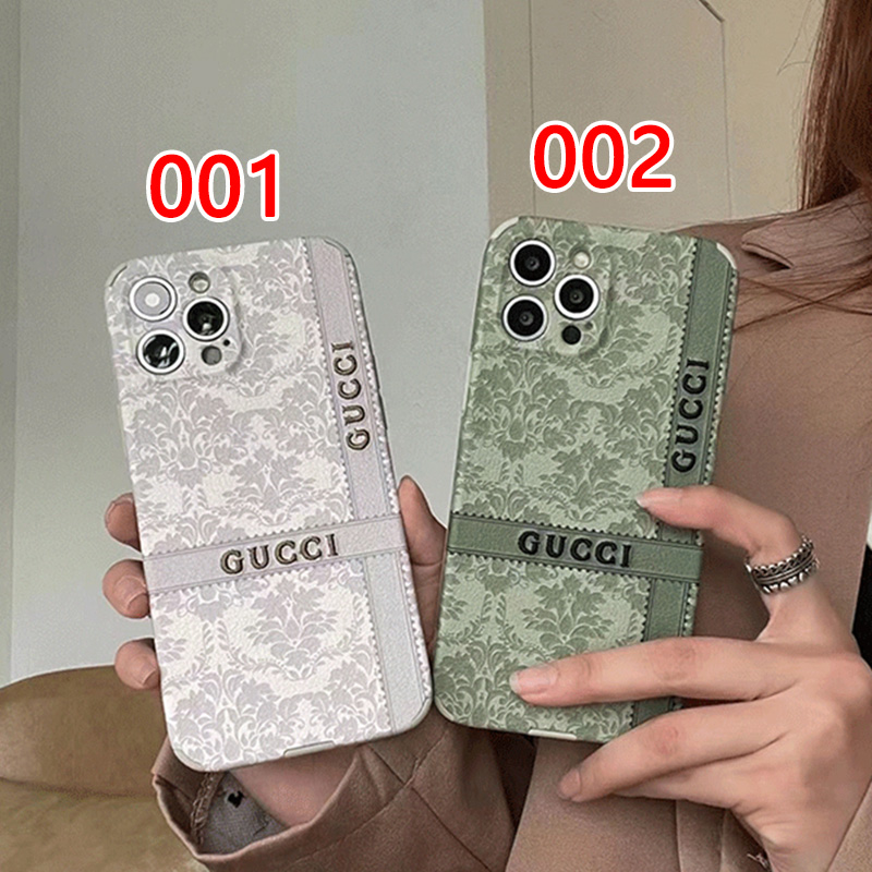 グッチ ブランドIphone13/13mini/13promaxケース 激安 Gucci ジャケット型 レザー製 モノグラム 刺繍