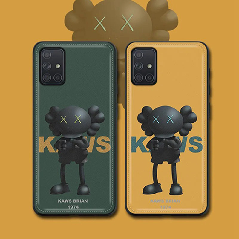 KAWS ブランド iphone13/13 pro/13pro maxケース カウズ galaxy s21/s20/a71カバー 個性 全機種対応 モノグラム xperia