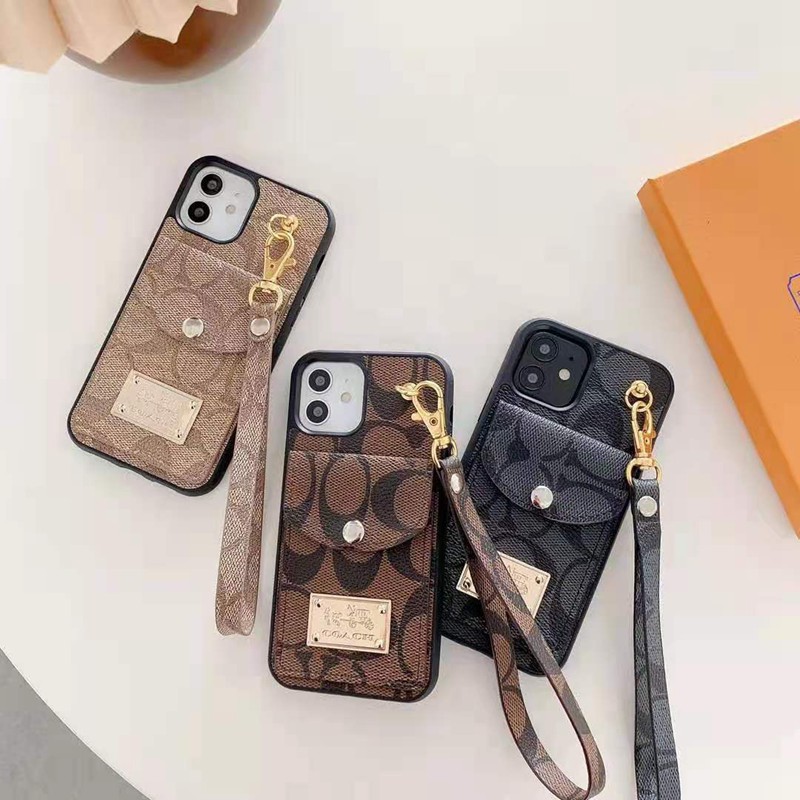 Coach  ブランド 経典 iphone 12ケース 革製