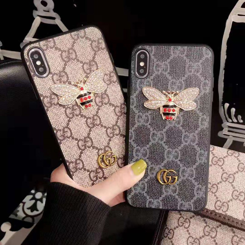 Gucci　モノグラム　経典　 革製カバー アイフォン13/12s/se2スマホケース