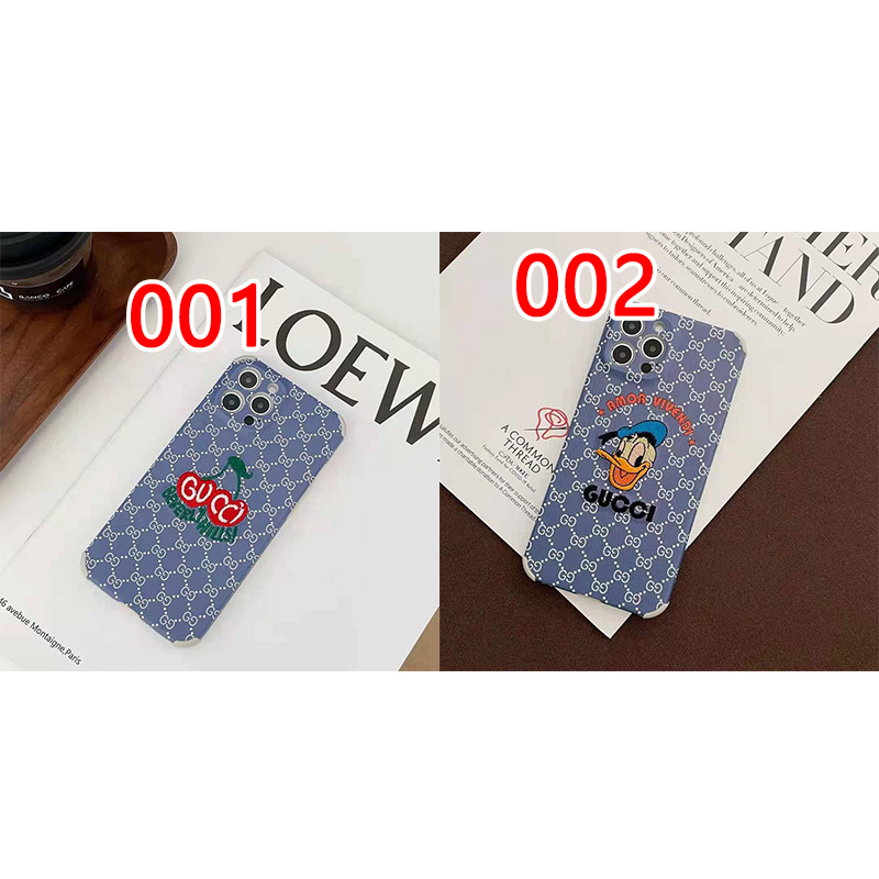 グッチ/ディズニーコラボiphone 13/12S/12/12 pro/12 mini/12 pro maxケース刺繍Gucci ジャケット型