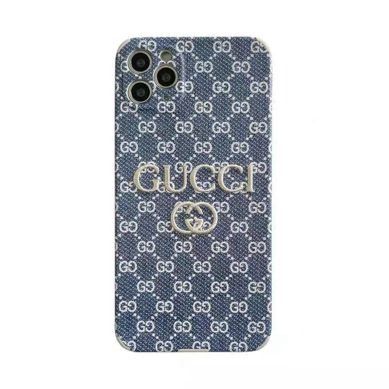 GUCCI ブランド  iphone 13mini/13pro max/13 proケース グッチ モノグラム柄 ジャケット型