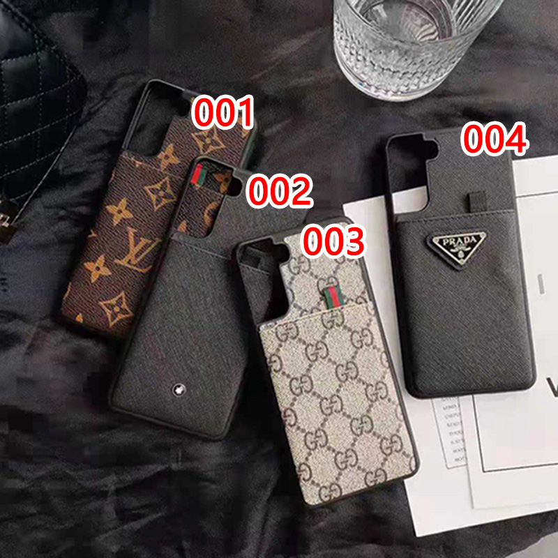 GUCCI　プラダ　ブランド　Galaxy S21ケース　コンボ　経典　ジャケット型　