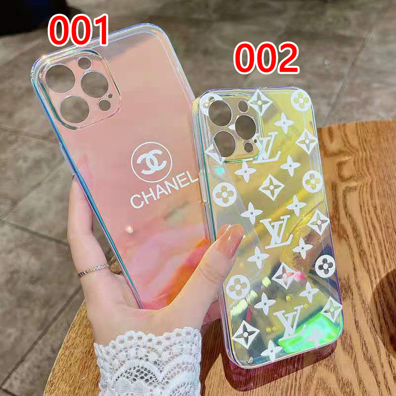 Chanel iphone 13/13 pro/13 pro maxケース ハイブランド LV キラキラ ジャケット型 メイク機能