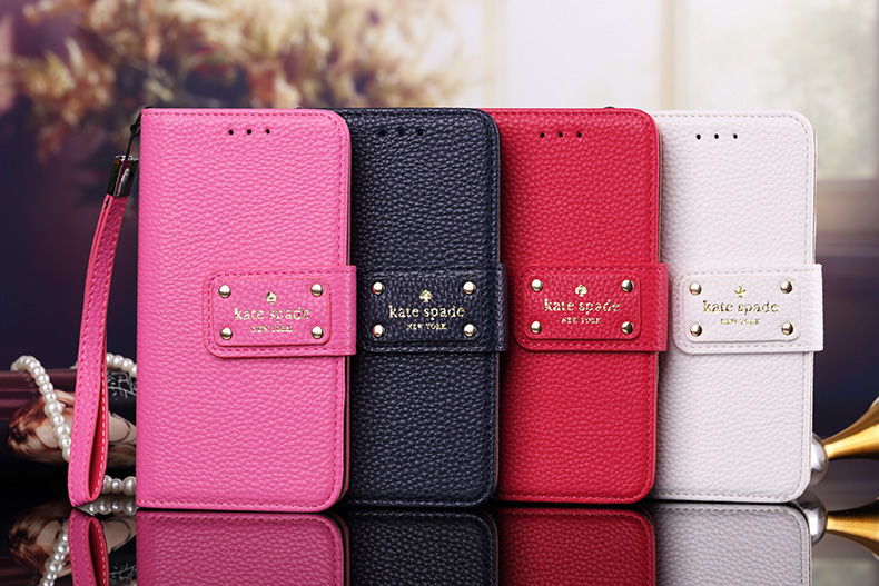 Kate spade iPhone xrケース 革製