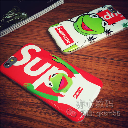 蛙 iphone7/7 plusケース supreme