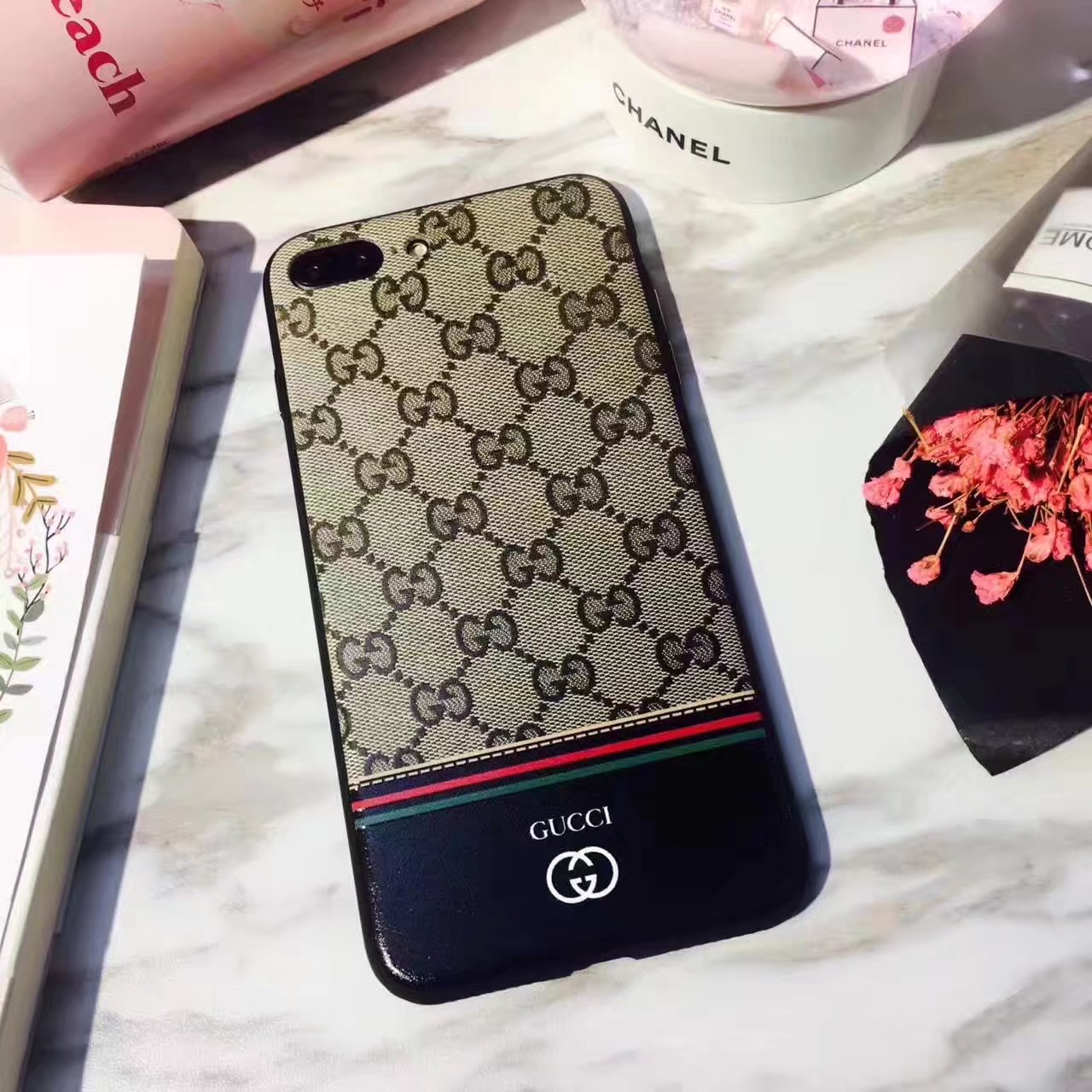 ブランド iphone xs/xrケース グッチ