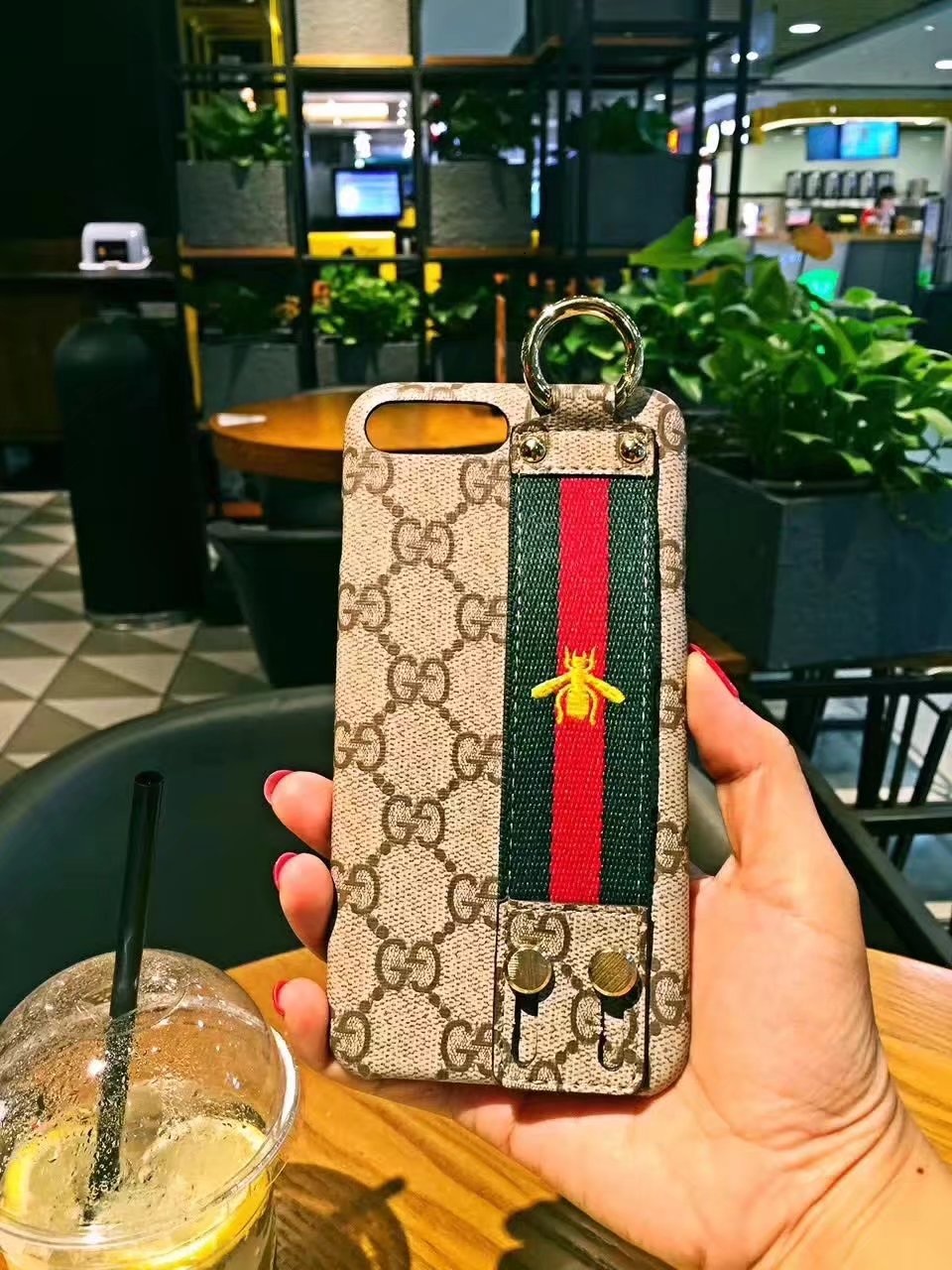 グッチ  iPhone xs maxカバー ジャケット