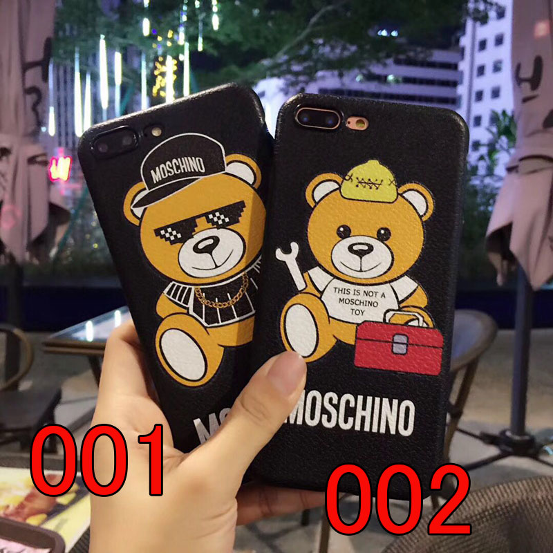 moschino iphoneXスマホケース ブランド