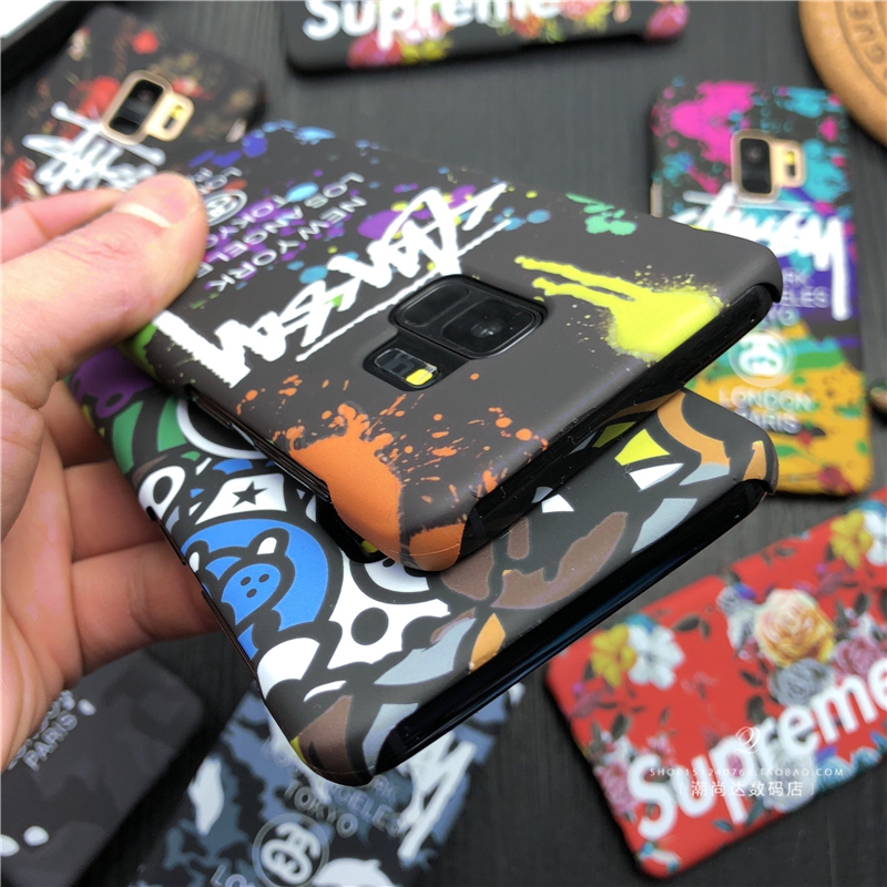 ブランドsupreme galaxy s9/s9+携帯カバー