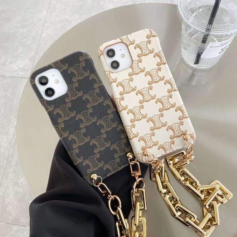 Celine ブランド iphone 13 mini/13 pro/13/13 proケース ペアお揃い モノグラム