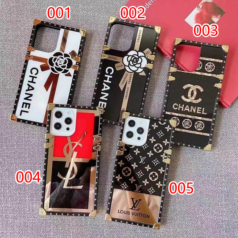 ルイヴィトン iphone 13/13 mini/13 pro/13 pro maxケース ブランド CHANEL トランク型 シャネル LV