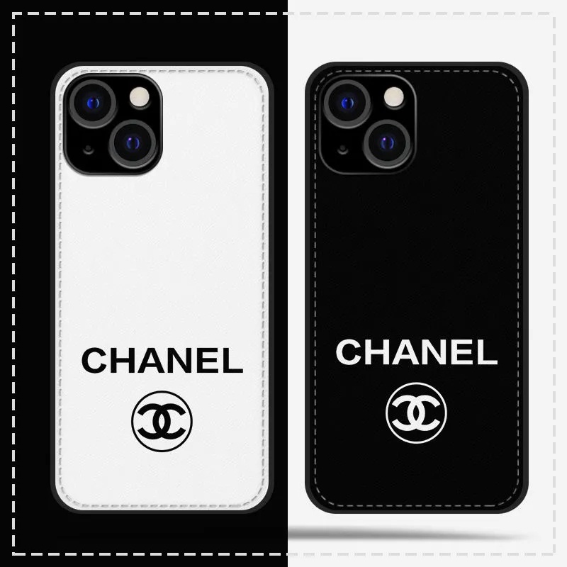 シャネル ブランド iphone 13 pro/13 pro max/13 miniケース 個性 モノグラム Chanel レザー ステッチ