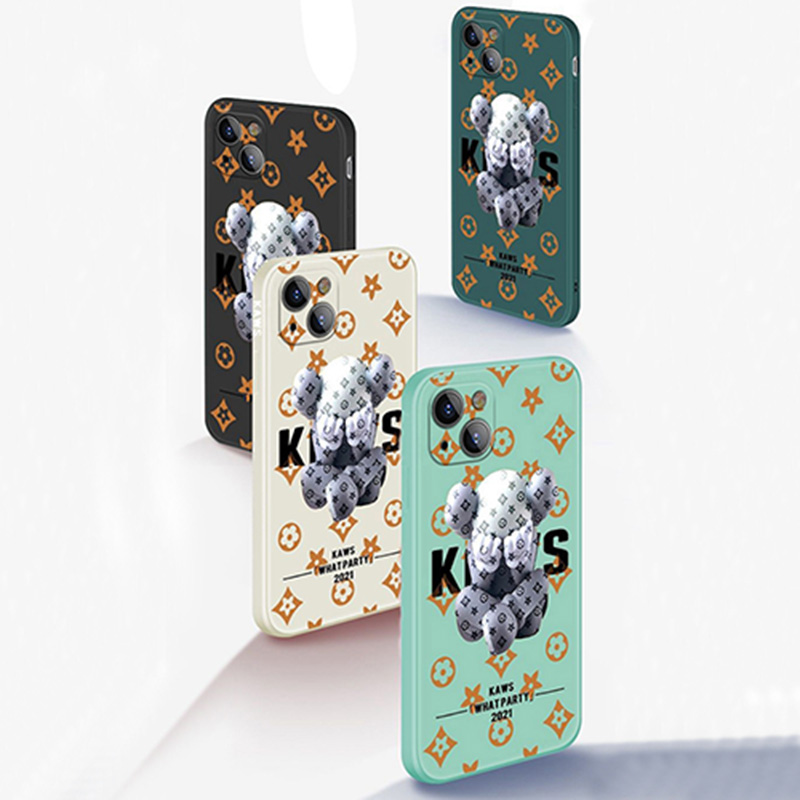 LV/ルイヴィトン カウズ/KAWS: WHAT PARTY コラボ iphone 13/13 pro/13 mini/13 pro maxケース  ブランド インスタ風