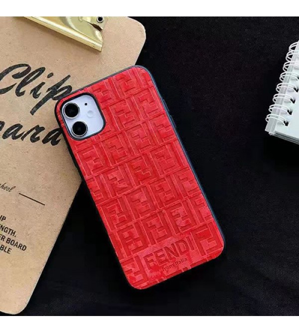 フェンデイ ブランド iphone12/12pro maxケース かわいい ビジネス 縫い布製 個性潮 おまけつき iphone x/xr/xs/xs max/8plusケース ファッション アイフォンIphone xr/11/11pro maxケースカバー バッグ型 レディース