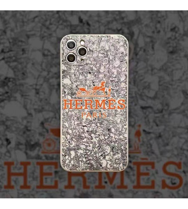 エルメス 人気ブランド iphone 12/12 pro/12 pro maxケース 花柄 女性向け iphone11/11pro maxケース 激安 個性 ins風オシャレiphone se2/8/7plus保護ケース