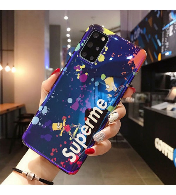 シュプリーム ブランドパロディ風iphone 12 /12 pro/12 mini/12 pro maxケース ステューシー 耐衝撃Galaxy s10/s20+/s20 ultraケースおしゃれ 衝撃吸収 HUAWEI Mate 30 Pro 5G保護ケース