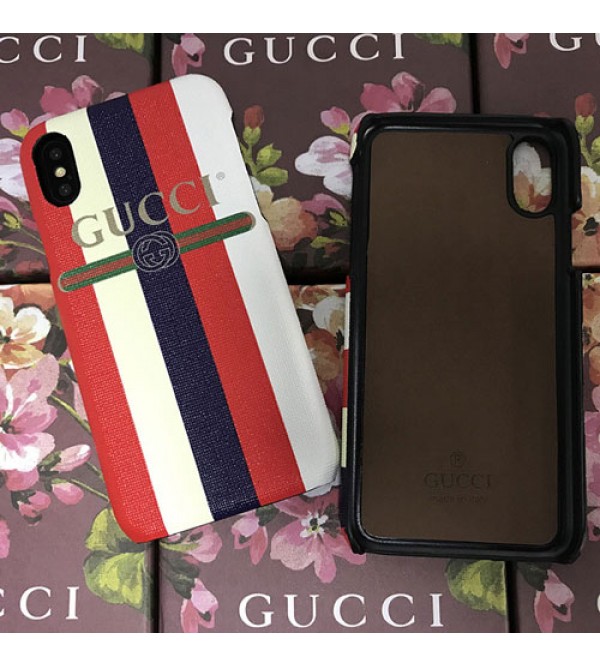 iphone 12ケースブランドグッチ iPhone xr/xs max/xs/11 pro maxケース gucci iphone x/8/7スマホケース ジャケット Iphone6/6sカバー ストライプ絵柄