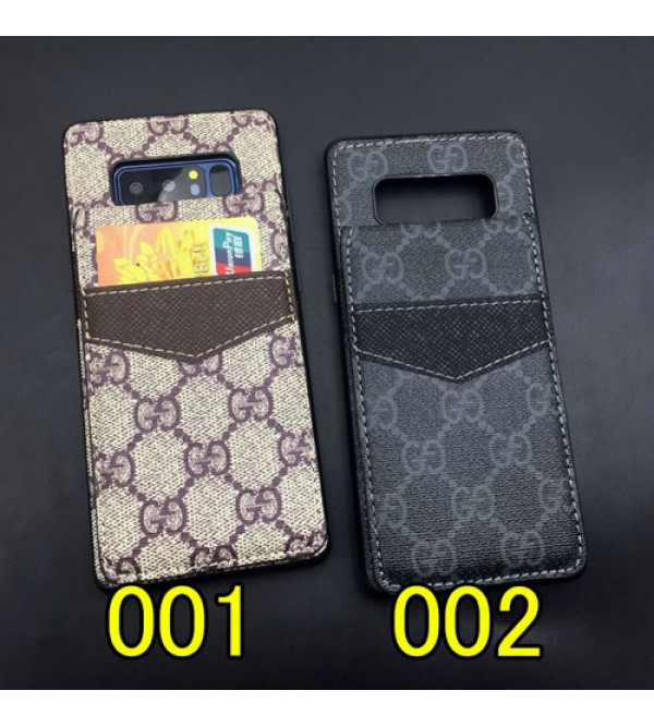 iphone 12ケースブランドグッチ galaxy s20/S10+/S10/note10 plusケース iphone 11/11pro/xr/xs max/se2ケース gucci Galaxy Note8カバー レザー製 ビジネス風 4カードスロット付き