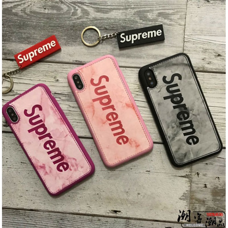 iphone12ケースブランド supreme iPhoneXケース シュプリーム Iphone8/7 Iphone8plus/7plusケース Iphone6/6s Plus Iphone6/6sカバー ジャケット レザー製