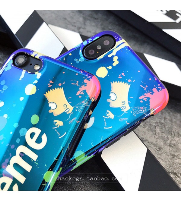 iphone 12ケースブランド supreme iPhoneXケース シュプリーム Iphone se2/8/7 Iphone8plus/7plusスマホケース Iphone6/6s Plus Iphone6/6sジャケットケース　お洒落 ブルーレイ