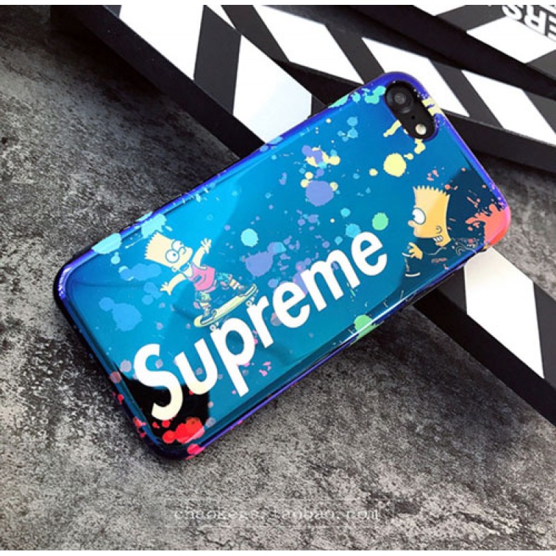 iphone 12ケースブランド supreme iPhoneXケース シュプリーム Iphone se2/8/7 Iphone8plus/7plusスマホケース Iphone6/6s Plus Iphone6/6sジャケットケース　お洒落 ブルーレイ