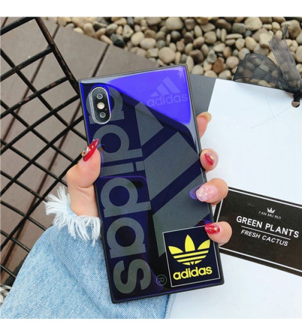 ブランドAdidas IPhoneXケース 直角 アディダス Iphone se2/8/7 Iphone8plus/7plusケース Iphone6/6s Plus Iphone6/6sカバー ジャケット