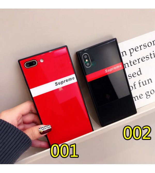 iphone 12ケースブランドsupreme IphoneXカバー シュプリーム Iphone se2/8/7 Iphone8plus/7plusスマホケース Iphone6/6s Plus Iphone6/6sジャケット ケース 直角