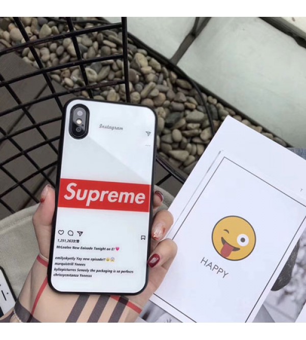 iPhone 12 ケースブランド Supreme IPhoneXケース シュプリーム Iphone8/7 Iphone8plus/7plusケース Iphone6/6s Plus Iphone6/6sカバー ジャケット アクリル製