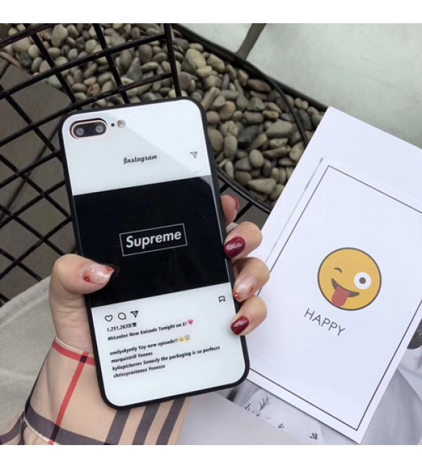 iPhone 12 ケースブランド Supreme IPhoneXケース シュプリーム Iphone8/7 Iphone8plus/7plusケース Iphone6/6s Plus Iphone6/6sカバー ジャケット アクリル製