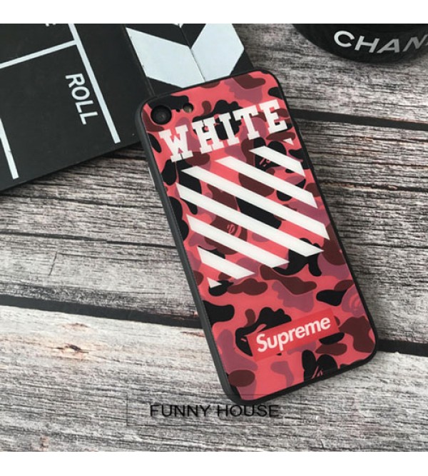  iphone12ケースブランドSupreme IPhoneXケース シュプリーム Iphone8/7 Iphone8plus/7plusケース Iphone6/6s Plus アイフォン6/6sカバー ジャケット 強化ガラス製